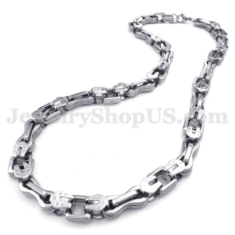 Exquisite Men's Titanium Necklace Chain Exquisite Men's Titanium Necklace Chain