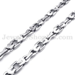Exquisite Men's Titanium Necklace Chain