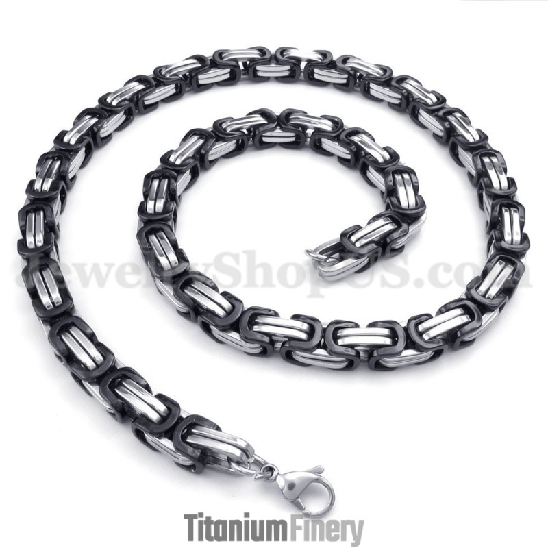 Stunning Men's Titanium Necklace Chain Stunning Men's Titanium Necklace Chain