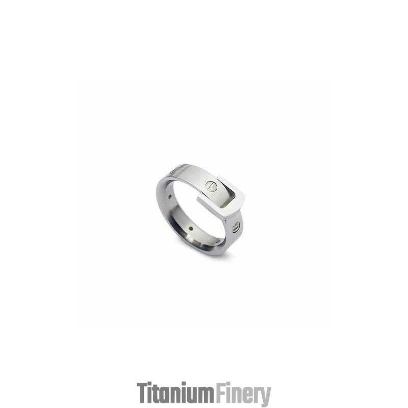 Strap 6Mm Titanium Ring Strap 6Mm Titanium Ring