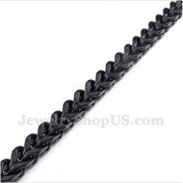 Men's Titanium Black Bracelet