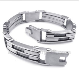 Men's Titanium Cable Bracelet