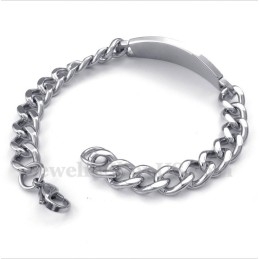 Men's Titanium Diamond Greek Meander Pattern Bracelet