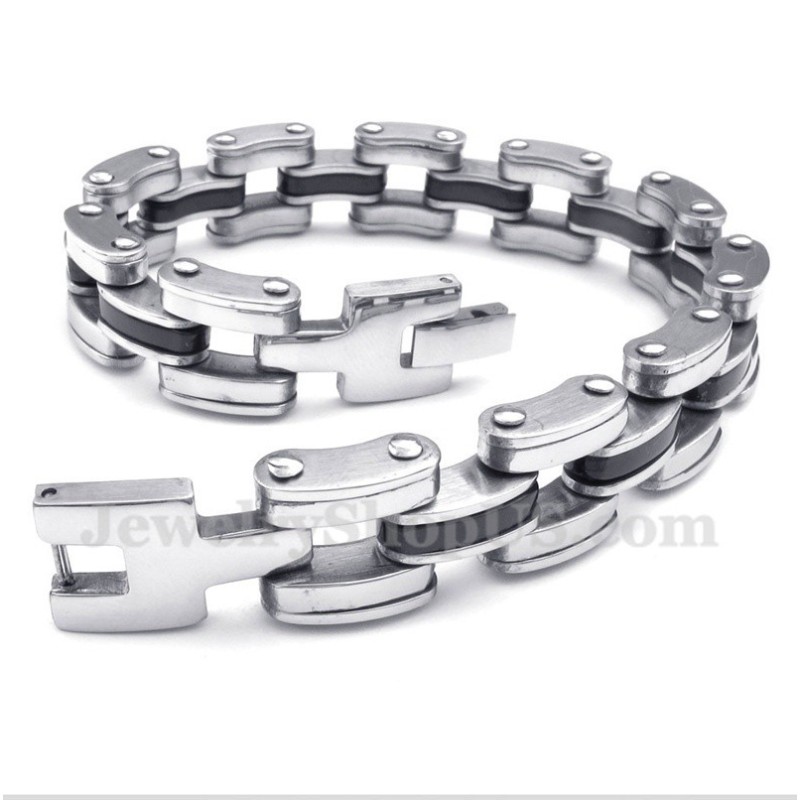 Men's Titanium Black Bracelet Men's Titanium Black Bracelet
