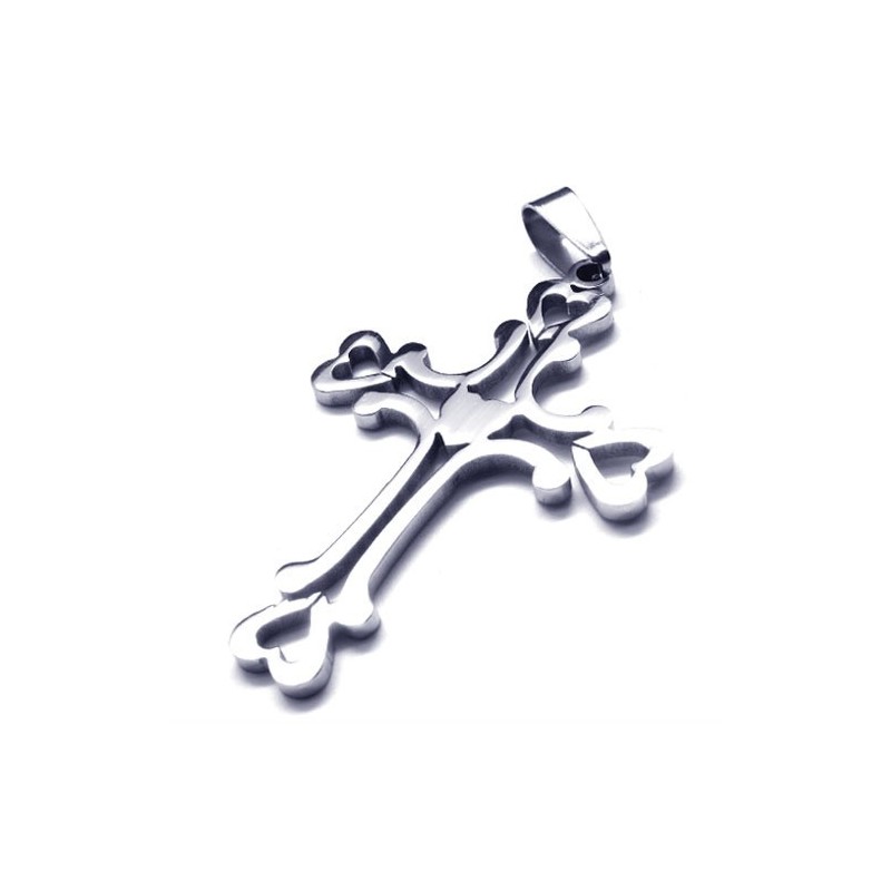 Sweet Heart Love Cross Titanium Pendant Sweet Heart Love Cross Titanium Pendant