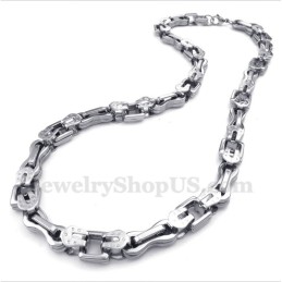 Men's Titanium Layered Necklace
