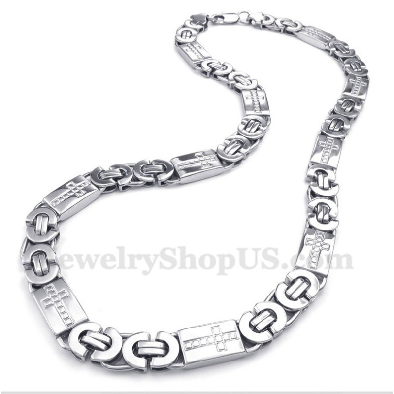 Men's Titanium Cross Necklace Men's Titanium Cross Necklace