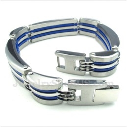Men's Titanium Blue Bracelet