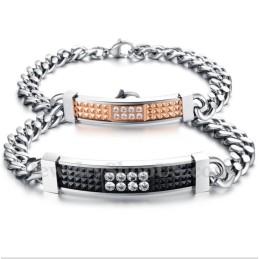 Men's Titanium Couple'S Bracelet