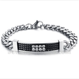 Men's Titanium Couple'S Bracelet