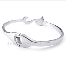 Men's Titanium Fox Bracelet