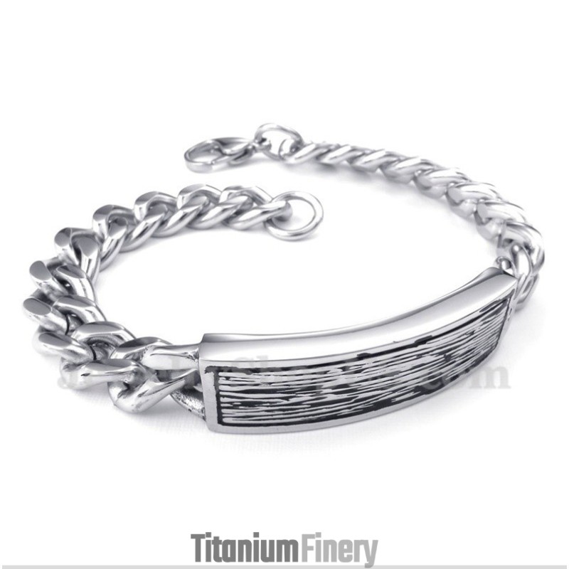 Men's Titanium Casted Bracelet Men's Titanium Casted Bracelet