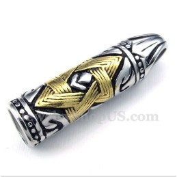 Men's Titanium Celtic Knot Pendant With Free Chain