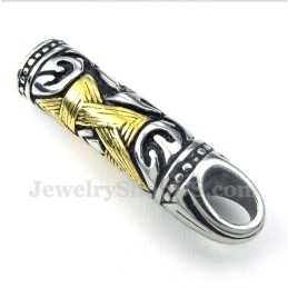 Men's Titanium Celtic Knot Pendant With Free Chain