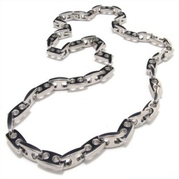 20.1 Inch Titanium Anchor Chain Necklace 8083