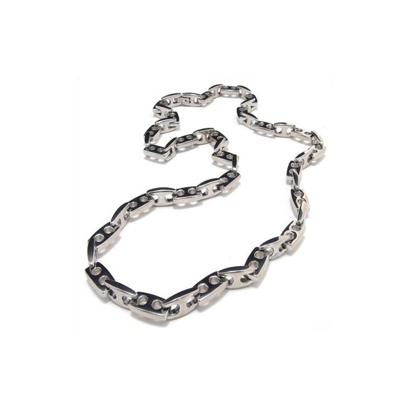 20.1 Inch Titanium Anchor Chain Necklace 8083 20.1 Inch Titanium Anchor Chain Necklace 8083