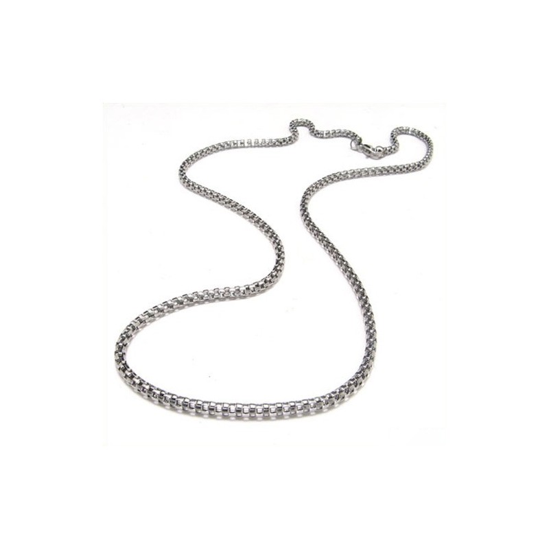 20.1 Inch Titanium Hollow-Out Necklace 8094 20.1 Inch Titanium Hollow-Out Necklace 8094
