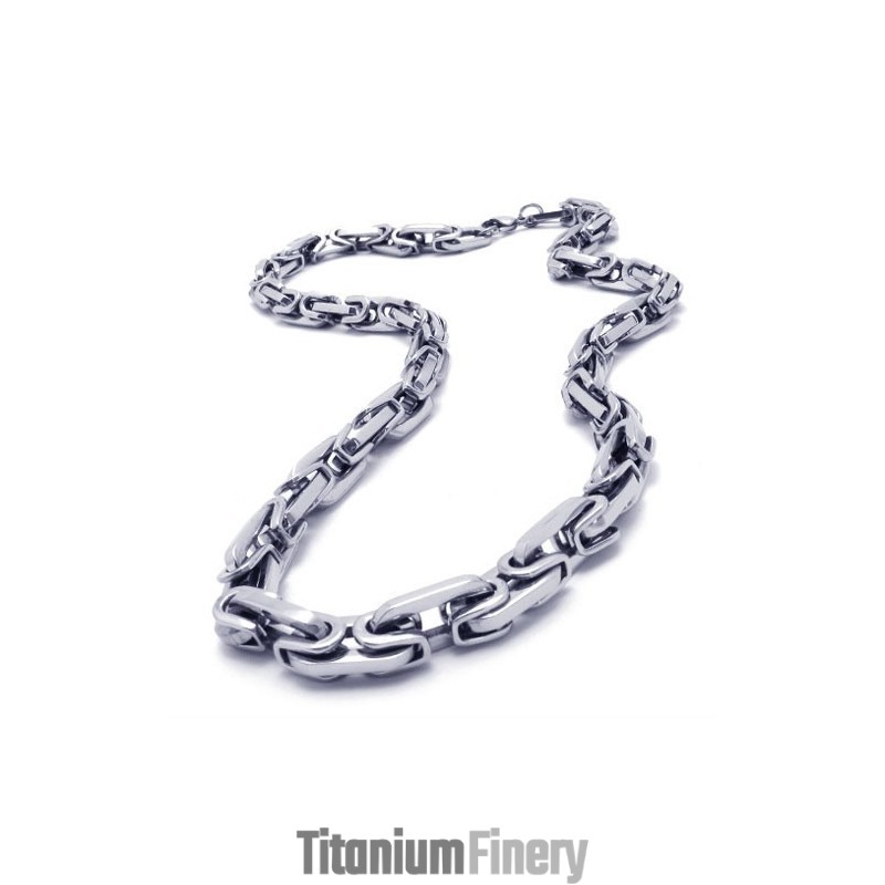 21.3 Inch Titanium Silver Delicate Necklace 21.3 Inch Titanium Silver Delicate Necklace