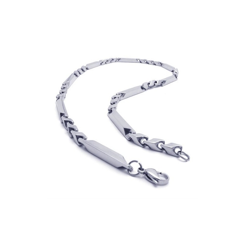 22.0 Inch Titanium Silver Necklace 22.0 Inch Titanium Silver Necklace