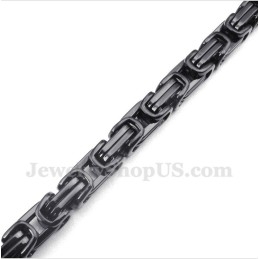 Men's Titanium Black Bracelet