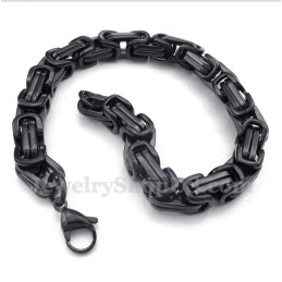 Men's Titanium Black Bracelet