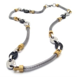 22.4 Inch Titanium Tightened Necklace