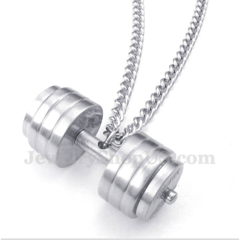 Men's Titanium Pendant With Free Chain Men's Titanium Pendant With Free Chain
