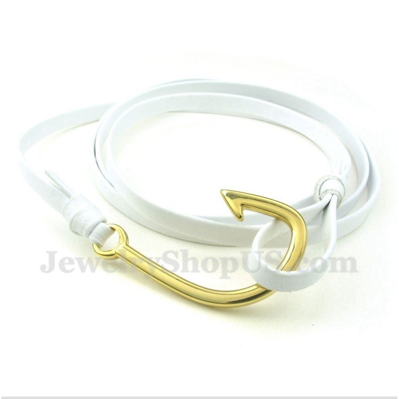 Men's Titanium Leather Bracelet Men's Titanium Leather Bracelet