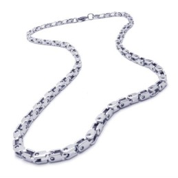 20.5 Inch Titanium Silver Fine Necklace