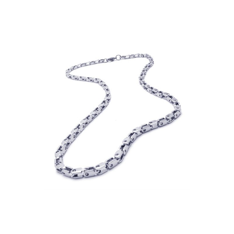 20.5 Inch Titanium Silver Fine Necklace 20.5 Inch Titanium Silver Fine Necklace