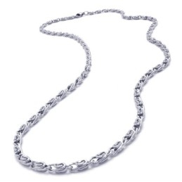 20.0 Inch Titanium Silver Necklace