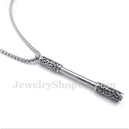 Men's Titanium Pendant With Free Chain