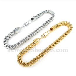 Men's Gold Titanium Bracelet