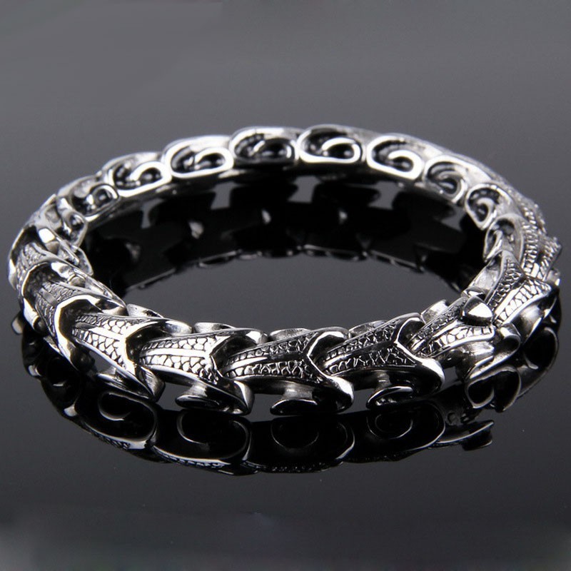 Mens Titanium Chain Bracelet Mens Titanium Chain Bracelet