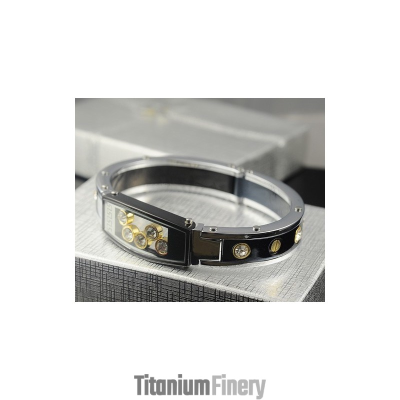 Mens Titanium Diamond Bracelets Mens Titanium Diamond Bracelets
