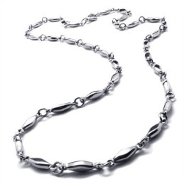 20.9 Inch Titanium Diamond Necklace