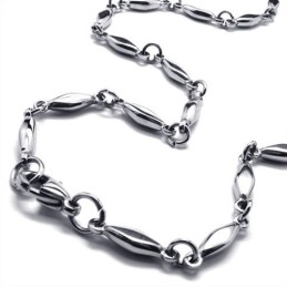20.9 Inch Titanium Diamond Necklace