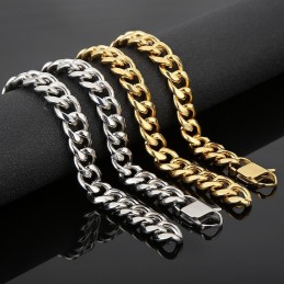 Cuban Chain Titanium Bracelet For Men