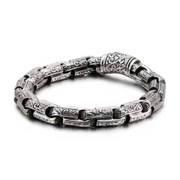 Fashion Cool Titanium Dragon Head Jewelry For Men Vintage Trendy Men Casting Titanium Dragon Bracelet