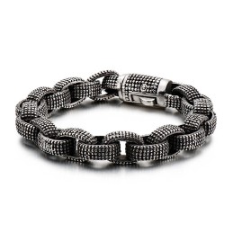 Fashion Cool Titanium Tap Jewelry Men's Vintage Trendy Men's Casting Titanium Dragon Bracelet