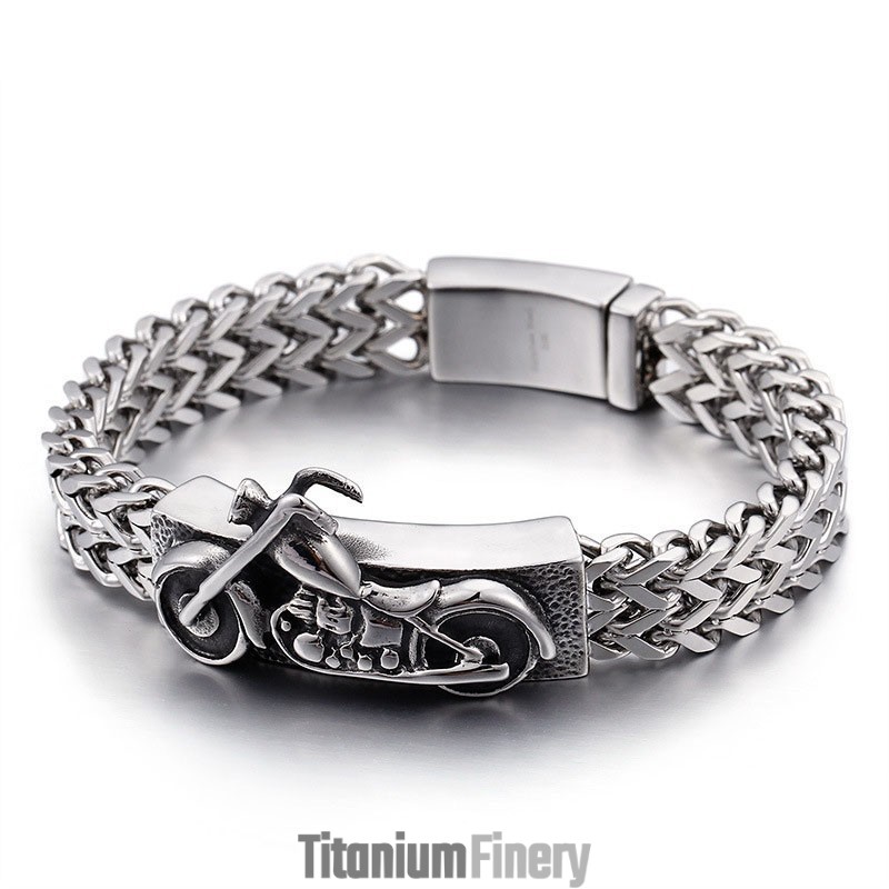 Motorcycle Motorcycle New Jewelry Vintage Titanium Bracelets