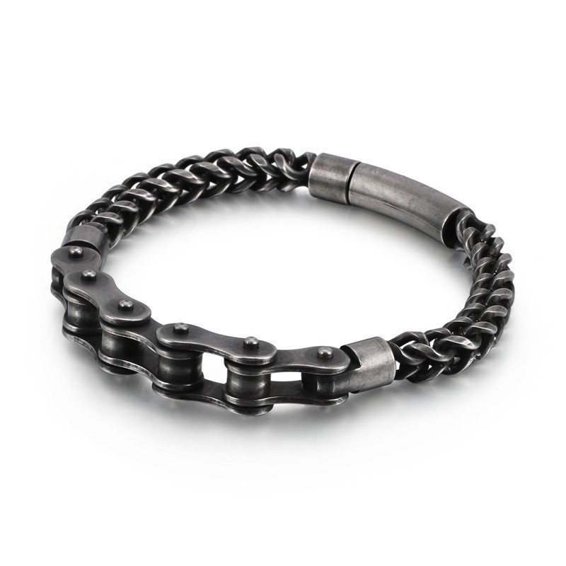 Fashion New Titanium Bicycle Men And Women Chain Bicycle Chain Bracelet