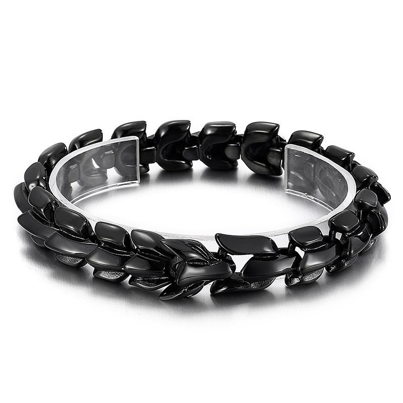 Cool Men's Vacuum Plated Multi-Color Keel Titanium Bracelet Cool Men's Vacuum Plated Multi-Color Keel Titanium Bracelet