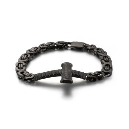 Popular Fashion Street Cross Back To The Chain Titanium Men's Bracelet