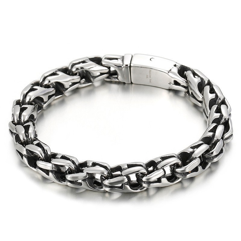 Vintage Cool Generous Pattern Popular Titanium Bracelet Vintage Cool Generous Pattern Popular Titanium Bracelet