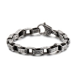 Titanium Skull Bracelet Chic Biker Ghost Bracelet Titanium Jewelry