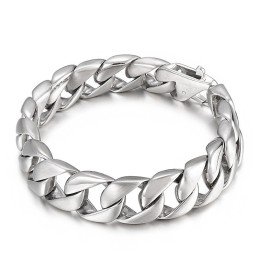 Titanium Black Men's Bracelet Men's Chain