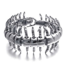 Men's Bracelet Titanium Zoo Centipede Bracelet