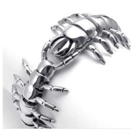 Men's Bracelet Titanium Zoo Centipede Bracelet