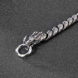 Retro Cool Double Tap Men's Titanium Bracelet
